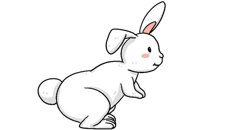 兔子简笔画活泼 兔子简笔画活泼画法