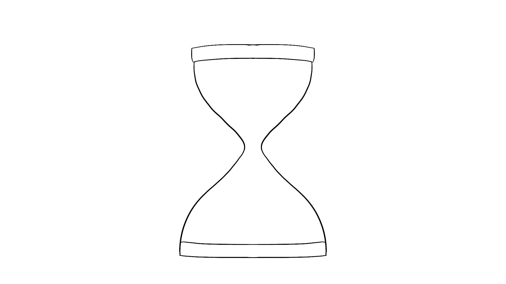 沙漏简笔画