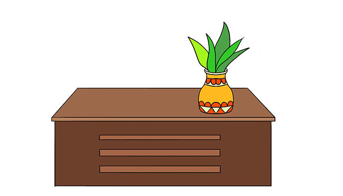 桌子简笔画简约卡通 桌子简笔画简约卡通怎么画